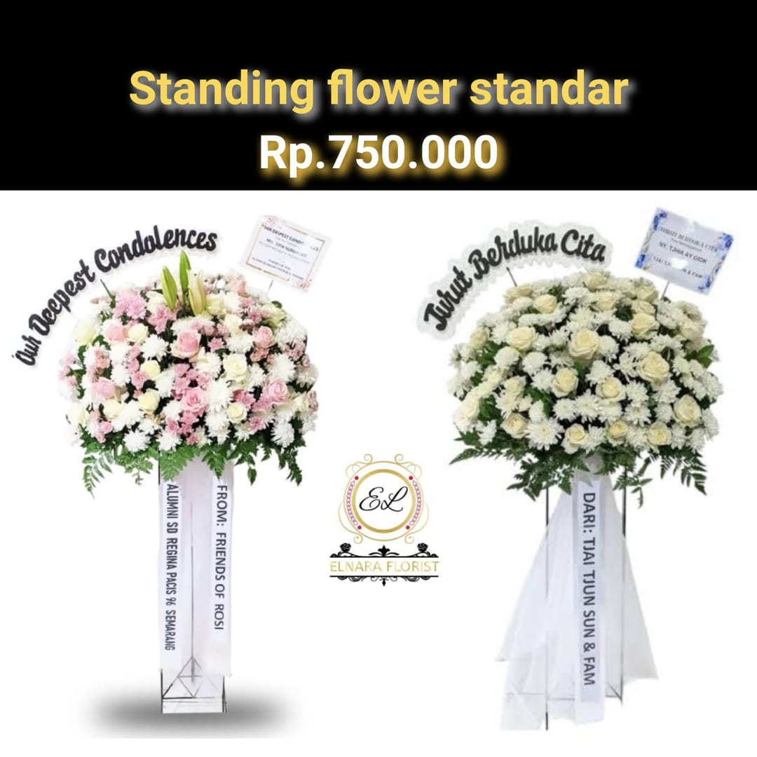 Standing Flower Standar Eksklusif
